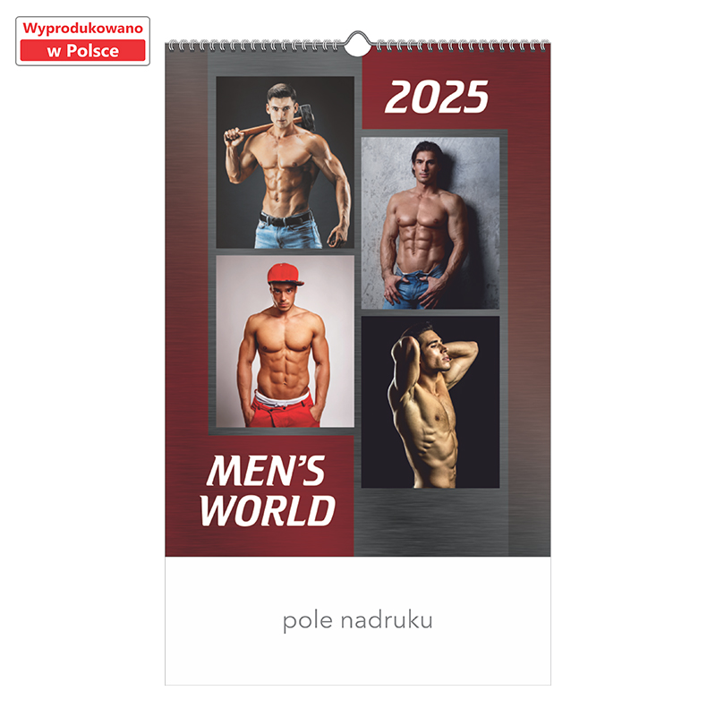 Kalendarz 13-planszowy - Men's World